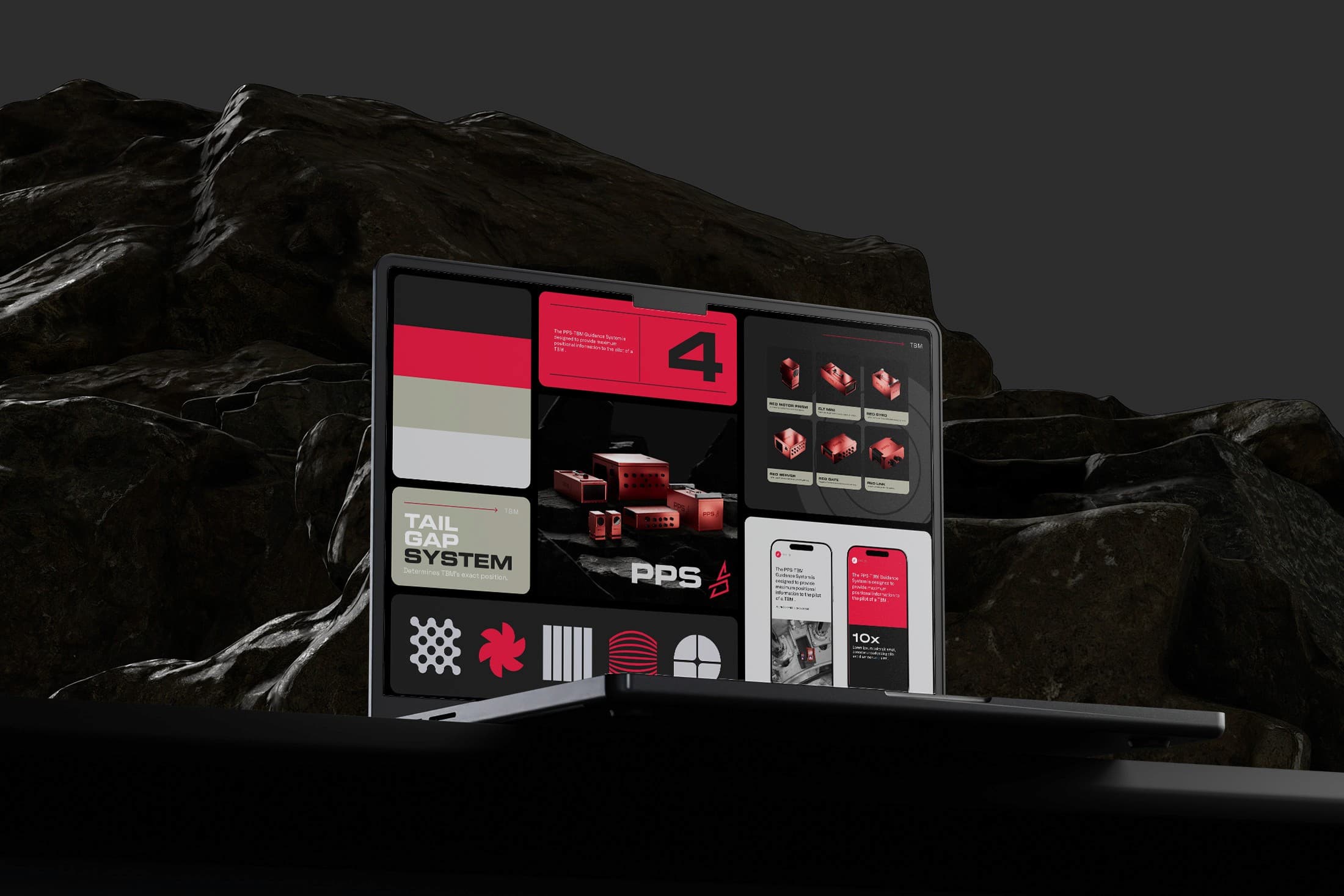 Tunnelbohrer Navigation — PPS TBM — Corporate Identity